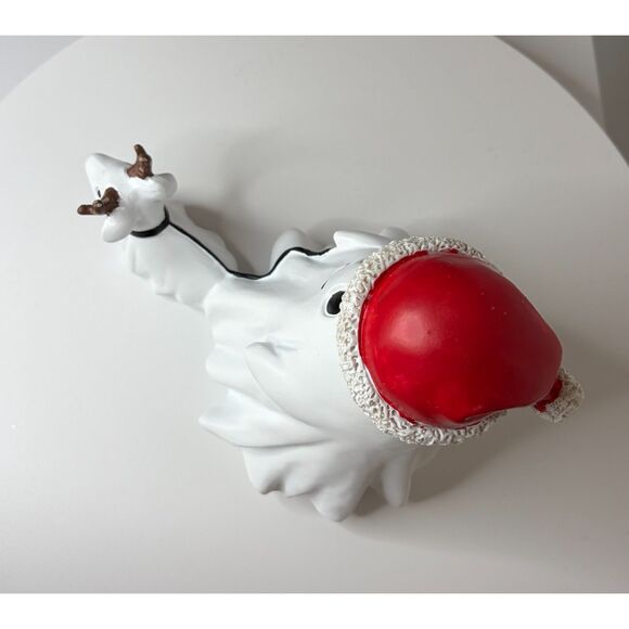 NEW Ghost W/ Santa Hat Walking Dog / Reindeer Halloween Christmas Viral TikTok - Picture 9 of 12
